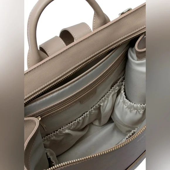 Harper Full Backpack (Leather) in Desert - Picture 4 of 15